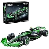 CADA C64010W Technik Auto für Kick Sauber F1 Team C44 Rennauto, 2553 KIemmbausteine Rennwagen Modell, im Maßstab 1: 8 Bausatz