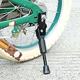 Fahrrad Ständerfuß Fahrradständer Kinder 12 Zoll - Fahrrad Ständer Seitenständer Fahrrad Fahrradständer Kinder (Schwarz)