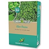 Greenfield Kleerasen Mantelsaat Rhizobien 1 kg Rasensamen Grassamen Naturrasen