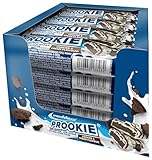 IronMaxx® Prookie® - Cookies & Cream 16 x 45g Riegel | High Protein Snack mit Keksstückchen & weißem Überzug | Low Sugar | Ideal für unterwegs & nach dem Training