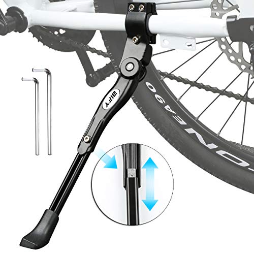 BIFY Fahrradständer aus Aluminiumlegierung für 24-28 Zoll, Rutschfester Gummiständer, höhenverstellbar