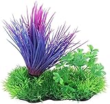 XYWHPGV Kunststoff Aquarium Simulation Pflanze Gras Blätter Dekoration 6 Zoll Höhe Mehrfarbig(bb470 e9cf8 eabb4 37fe5 9fce1 b891d