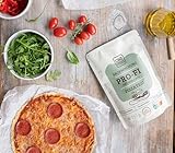 UNE FOODS PREMIUM Pro-Fi – 2er-Pack Low-Carb Protein Pizza Backmischung – je 250 g | Ballaststoffreich & Eiweißreich | Ohne Zuckerzusatz | Pizzateig zum Selbermachen