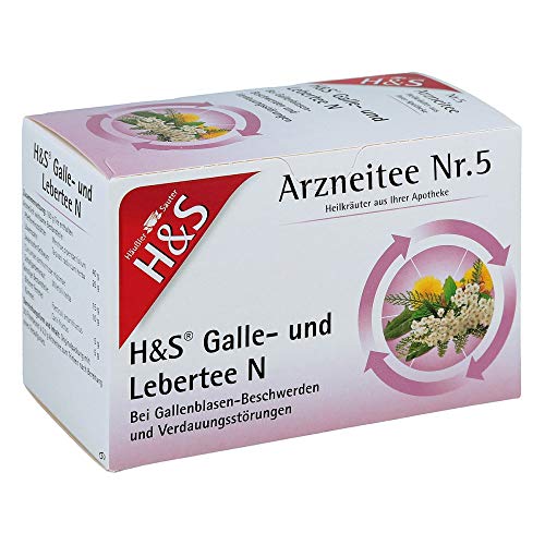 H&S Galle- Und Lebertee N Filterbeutel, 20X2.0 g