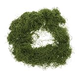 SOLUSTRE Künstliches Bastelmoos Realistisches Fade Resistentes Dekomoos für Tischdekoration Pflanzschalen Hochzeit und Indoor Deko Vielseitig Verwendbares Langlebiges Kunstgras für Kreative