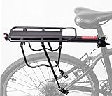 COMINGFIT® 50kg Kapazität Einstellbare Fahrrad Gepäck Cargo Rack-Super Starke Upgrade Fahrrad Gepäckträger
