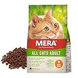 MERA Cats All Cats Huhn, Trockenfutter für ausgewachsene Katzen, getreidefrei & nachhaltig, mit hohem Fleischanteil, 2 kg