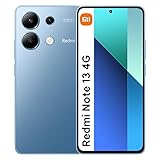 Xiaomi Redmi Note 13 4G Handy 120Hz 6.67' AMOLED Display,8+512GB Smartphone Ohne Vertrag mit Snapdragon 685 Prozessor und 108MP Triple Kamera 5000mAh Akku 33W Schnellladung(Blau EU Version)