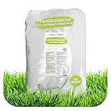 TerraDomi 2 in 1 Rasendünger mit Unkrautvernichter 10kg für über 500 m² | 100 Tage Langzeitwirkung | Unkrautfrei & saftig grüner Rasen dank Rasenunkrautvernichter mit Dünger