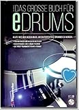 Das große Buch für E-Drums/Elektronisches Schlagzeug für Anfänger (hier bleibt keine Frage offen) mit CD von Ralf Mersch - mit bunter herzförmiger Notenklammer