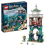 LEGO Harry Potter Trimagisches Turnier: Der Schwarze See, Feuerkelch Spielzeug für Kinder, Jungen & Mädchen ab 8 Jahren mit Boot-Spielzeug und 5 Minifiguren 76420