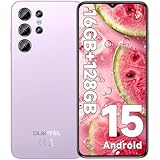 OUKITEL C1 Android 15 Smartphone Ohne Vertrag, 16GB+128GB /1TB Handy Günstig, 6.52' HD+ Handy Ohne Vertrag,5150mAh Simlockfreie Handys, 13MP+5MP, Dual 4G SIM 3 Steckplatz/Fingerabdruck/OTG/3.5mm Jack