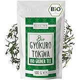 Bio Gyokuro Tokiwa - First Flush Handgeerntet - Gyokuro Grüner Tee Bio Japan I Japanischer Grüner Tee I 100 Gramm Bio Grüner Tee Gyokuro I Organic Green Tea by KLUIZ