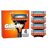 Gillette Fusion 5 Rasierklingen, 4 Ersatzklingen für (Alte Version)