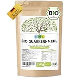 EWL Naturprodukte Guarkernmehl Bio 250g, Guarkernmehl für Eis, Guar Gum Vegan und Glutenfrei, Bindemittel E412 aus kontrolliertem Anbau