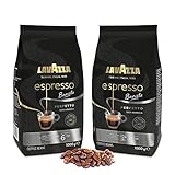 LAVAZZA - Espresso Barista Perfetto - Kaffeebohnen - 100 % Arabica - Italienisch - Intensität 6 - 2 Packungen à 1 kg (Verpackung kann variieren)