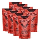 Barazzo Pork Jerky Classic | 1 kg (8 x 125g) | 100% regionales Trockenfleisch aus DE | Beef Jerky/Biltong | high protein & healthy snacks