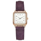 Große und große Uhren für Herren, Edelstahl-Armbanduhren, kreative Damenuhr, Lederuhren, h, Einheitsgröße