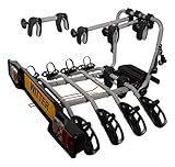 Witter ZX304EU Fahrradträger für die Anhängerkupplung | Kupplungsträger für 4 Fahrräder | 60 kg Zuladung | 13-poliger Stecker