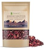 Gourmetia® Hibiskusblüten 200g, Hibiskusblütentee ganz und getrocknet - 100% naturbelassen