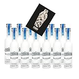 Generisches Set für Belvedere Vodka Miniatur 12x 50ml (40% Vol) Poland Wodka Mini- [Enthält Sulfite]