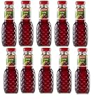 10 Flaschen a 200ml Granini roter Traubensaft Traube in MEHRWEG Pfand Glas Flaschen Trauben Trinkgenuss von Onlineshop Bormann