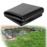 Teichfolie Flexibel & Wurzelfest Dicke 0.40mm Vorgefertigte Dichtungsfolie Gartenpool Membran Dachplane Für Fischteiche Im Freien Gartenteiche Springbrunnen(3x3.0m)