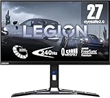 Lenovo Legion Y27f-30 | 27' Full HD Gaming Monitor | 1920x1080 | 240Hz | 400 nits | 0,5ms Reaktionszeit | HDMI | DisplayPort | AMD FreeSync Premium | integr. Lautsprecher | schwarz