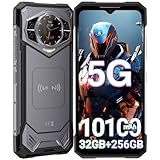 DOOGEE S200 Outdoor Handy Ohne Vertrag 5G Android 14, 32GB RAM+256GB/2TB ROM Outdoor Smartphone, 10100mAh(33W) Baustellen Handy, 6.72' FHD+ 120Hz, 100MP+20MP, Wifi6/IP68/ IP69K/Dual SIM/NFC