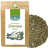 Zistrosentee 500g - hocharomatisch - Cistus Incanus lose getrocknet - Premium Wohlschmeckender Cistus-Tee - Abgefüllt und kontrolliert in Thüringen - PEPPERMINTMAN