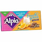 Alpia Schokolade Fruchtgenuss, Orange, 100 g