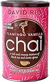 David Rio Chai Flamingo Vanilla aus San Francisco, entkoffeiniert und zuckerfrei, Pappwickeldose (1 x 337 g)