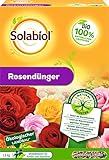 Solabiol Rosendünger mit Wurzelstimulator und natürlicher Sofort- und Langzeitwirkung, 1,5 kg Packung