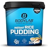 Bodylab24 Instant Rice Pudding 3kg, aus 100% Reismehl, ohne weitere Zusätze, die schnelle und leckere Kohlenhydratversorgung im Masseaufbau oder vorm Training, geschmacksneutral