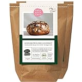 Schwarzwälder Landbrot Bio Backmischung - Brotbackmischung rustikales Brot selber backen - traditionell & knusprig - Bake with Love - 430g