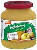 tegut… Apfelmus ungezuckert, 370 ml (Abtropfgewicht 355 g)