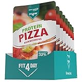 Best Body Nutrition Protein Pizza – 8er Pack je 250g – 33% Protein – Fit4Day Backmischung für Pizzateig mit reduziertem Kohlenhydratanteil – Low Carb, Vegetarisch – Proteinreiche Pizza