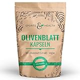 Olivenblattextrakt Kapseln – 200 Olivenblatt Kapseln mit 650mg – olive leaf extract – Olivenblätter