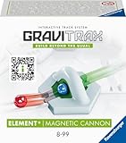 Ravensburger GraviTrax Element Magnetic Cannon 22413 - Erweiterung für deine Kugelbahn - Murmelbahn und Konstruktionsspielzeug ab 8 Jahre, Grey