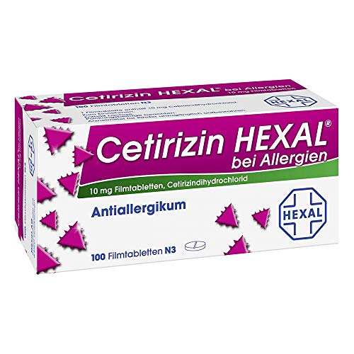 Cetirizin Hexal bei Allergien, 100 St