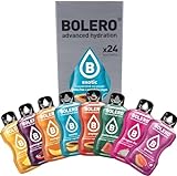 Bolero EXOTIC MIX 24x3g | Saftpulver ohne Zucker, gesüßt mit Stevia + Vitamin C | glutenfrei und veganfreundlich | Mischung aus verschiedenen exotischen Geschmacksrichtungen