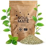 Soul Mate Orgánica Guayusa 1 kg | Bio-Mate Tee aus Brasilien 1000 g | Verbindung vom Mate Tee mit Guayusa BIO | Doppel Anregungseffekt | Milder Geschmack und mildes Aroma | Mit Bio-Zertifikat