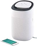 Sichler Haushaltsgeräte Luftentfeuchter Alexa: 2in1-Luftreiniger & Entfeuchter, App, für Alexa & Google Assistant (Luftentfeuchter App Steuerung, Elektrische, Elektrischer)