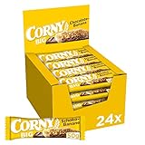 Müsliriegel Corny BIG Schoko-Banane, mit Schokolade und Banane, Großpackung 24x50g