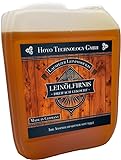 5 Liter Leinöl Firnis Lausitzer Leinölfirnis für Holzschutz dreifach gekocht und harzfrei