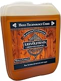 Leinöl Firnis 10 Liter Lausitzer Leinölfirnis für Holzschutz dreifach gekocht und harzfrei