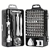 ShengYu-Z 117-in-1-Präzisions-Schraubendreher aus Chrom-Vanadium-Stahl, geeignet für MacBooks, Computer, Laptops, iPhone, PS4, PS5, Xbox, Reparatur-Sets für Schalter, Brillen, Uhren, Türklingeln