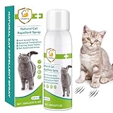 Chaohua Katzenabwehrspray, 150ml Fernhaltespray Katzen für Innen und Außen, Anti Katzen Spray, Katzenschreck Spray für Pflanzen, Sofas, Böden, Möbel, Schützt Ihr Zuhause