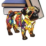 Hundetischlampenreihe, Hundetischlampe - Retro -Harz -Kindergartenleuchte,Weiches Beleuchtungsdekor für Wohnheim Kinderzimmer Schlafzimmer Kinderzimmer Teenager Zimmerhunde -geformtes Nachtlicht für d