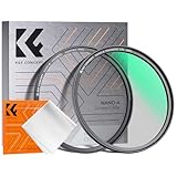 K&F Concept K-Serie 55mm Slim Zirkularer Polfilter Polarisationsfilter CPL Magnetischer Filter Cirkular Polfilter Optisches Glas & Aluminium für Foto-Kameraobjektive